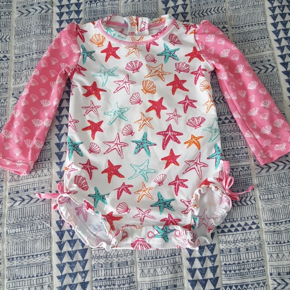 Harley Rash Guard Bathing Suit